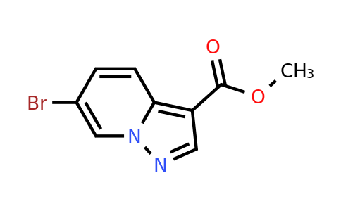 CAS 1062368-70-0 | methyl 6-bromopyrazolo[1,5-a]pyridine-3-carboxylate