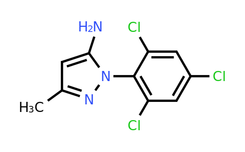 CAS 106259-87-4 | 3-Methyl-1-(2,4,6-trichlorophenyl)-1H-pyrazol-5-amine