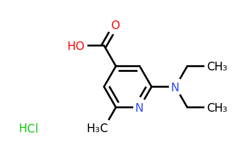 CAS 1062668-88-5 | 2-(diethylamino)-6-methylisonicotinic acid hydrochloride
