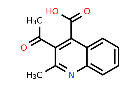 CAS 106380-95-4 | 3-Acetyl-2-methylquinoline-4-carboxylic acid