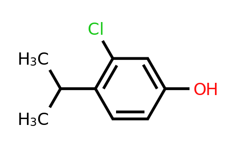 CAS 106396-27-4 | 3-Chloro-4-(propan-2-YL)phenol