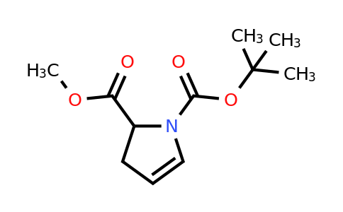 CAS 1063989-43-4 | 1-tert-butyl 2-methyl 2,3-dihydro-1H-pyrrole-1,2-dicarboxylate