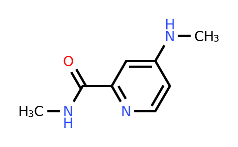 CAS 1065074-98-7 | N-Methyl-4-(methylamino)picolinamide