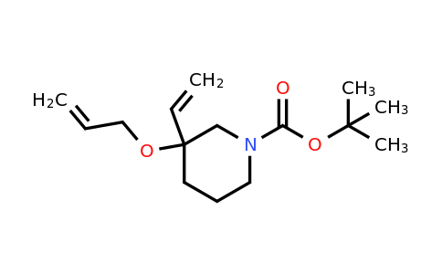 CAS 1065075-83-3 | tert-Butyl 3-(allyloxy)-3-vinylpiperidine-1-carboxylate