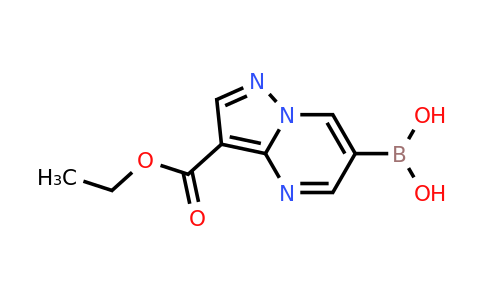 CAS 1065083-02-4 | [3-(ethoxycarbonyl)pyrazolo[1,5-a]pyrimidin-6-yl]boronic acid