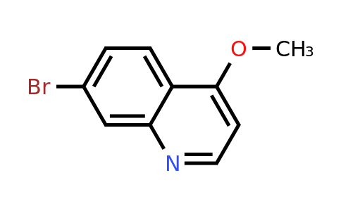 CAS 1065092-89-8 | 7-Bromo-4-methoxyquinoline