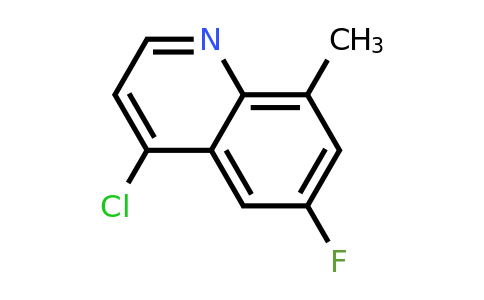 CAS 1065093-47-1 | 4-Chloro-6-fluoro-8-methylquinoline