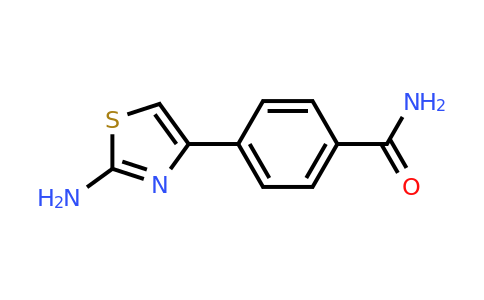 CAS 1065101-24-7 | 4-(2-Amino-1,3-thiazol-4-yl)benzamide