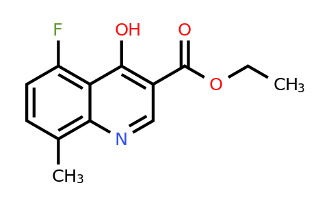 CAS 1065102-44-4 | Ethyl 5-fluoro-4-hydroxy-8-methylquinoline-3-carboxylate