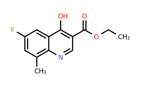 CAS 1065102-47-7 | Ethyl 6-fluoro-4-hydroxy-8-methylquinoline-3-carboxylate