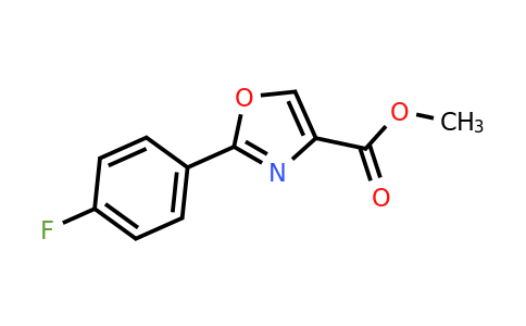 CAS 1065102-64-8 | methyl 2-(4-fluorophenyl)oxazole-4-carboxylate