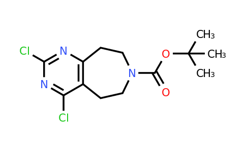 CAS 1065114-27-3 | tert-butyl 2,4-dichloro-5H,6H,7H,8H,9H-pyrimido[4,5-d]azepine-7-carboxylate