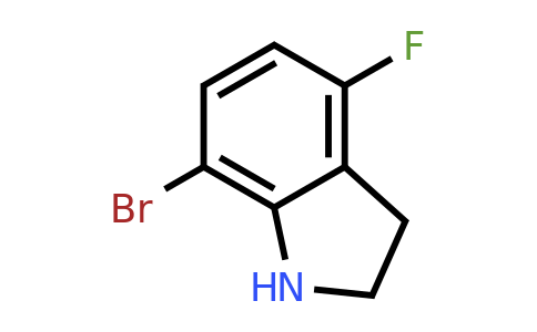 CAS 1065185-57-0 | 7-Bromo-4-fluoroindoline
