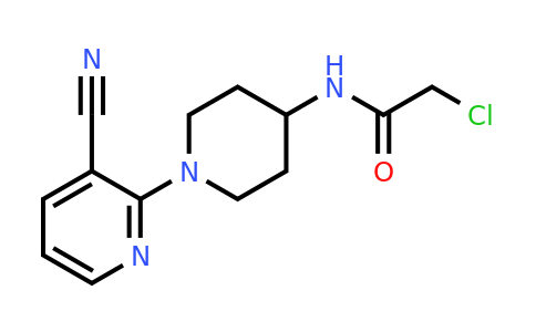 CAS 1065484-49-2 | 2-Chloro-N-(1-(3-cyanopyridin-2-yl)piperidin-4-yl)acetamide