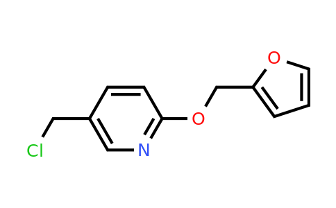 CAS 1065484-87-8 | 5-(Chloromethyl)-2-(furan-2-ylmethoxy)pyridine