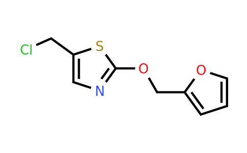 CAS 1065484-88-9 | 5-(Chloromethyl)-2-(furan-2-ylmethoxy)thiazole