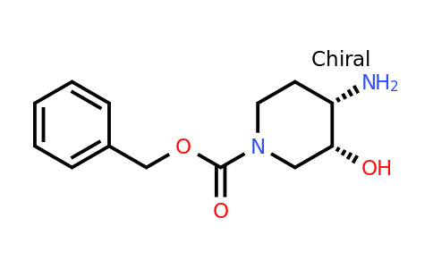 CAS 1065677-73-7 | benzyl (3R,4S)-4-amino-3-hydroxypiperidine-1-carboxylate