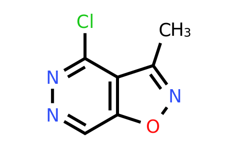 CAS 106584-75-2 | 4-chloro-3-methyl-isoxazolo[4,5-d]pyridazine