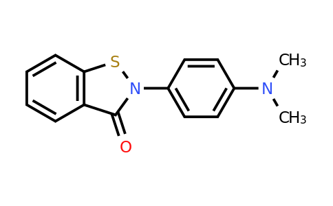 CAS 106595-93-1 | 2-(4-(Dimethylamino)phenyl)benzo[d]isothiazol-3(2H)-one