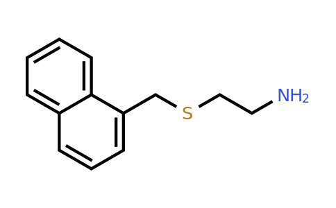 CAS 106670-25-1 | 2-[(Naphthalen-1-ylmethyl)sulfanyl]ethan-1-amine