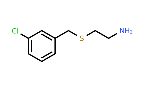 CAS 106670-33-1 | 2-((3-Chlorobenzyl)thio)ethanamine