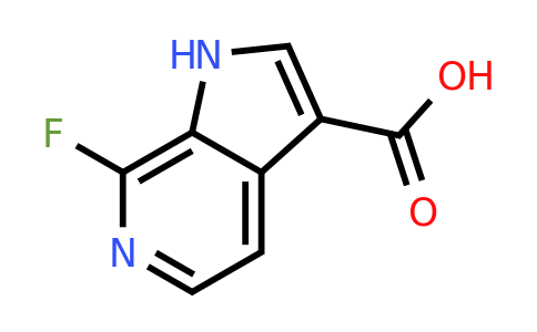 CAS 1067193-35-4 | 7-fluoro-1H-pyrrolo[2,3-c]pyridine-3-carboxylic acid