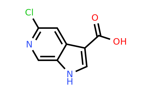 CAS 1067193-36-5 | 5-chloro-1H-pyrrolo[2,3-c]pyridine-3-carboxylic acid