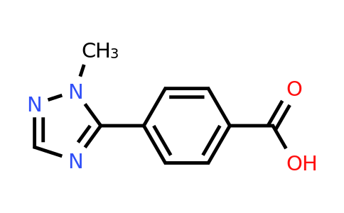 CAS 1067613-97-1 | 4-(1-methyl-1H-1,2,4-triazol-5-yl)benzoic acid