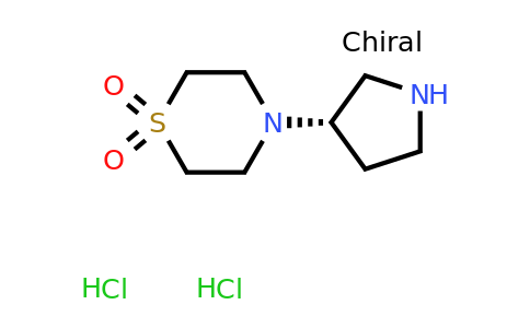 CAS 1067716-53-3 | (S)-4-(Pyrrolidin-3-yl)thiomorpholine 1,1-dioxide 2 hydrochloride