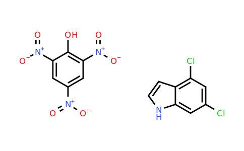 CAS 106782-58-5 | 4,6-dichloro-1H-indole compound with picric acid (1:1)