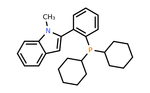 CAS 1067883-58-2 | 2-(2-Dicyclohexylphosphanyl-phenyl)-1-methyl-1H-indole
