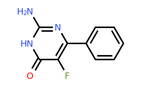 CAS 106791-94-0 | 2-Amino-5-fluoro-6-phenylpyrimidin-4(3H)-one