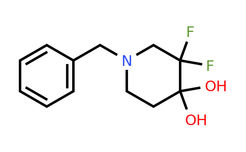 CAS 1067914-81-1 | 1-Benzyl-3,3-difluoro-4,4-piperidinediol