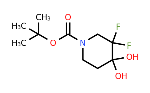 1-BOC-3, 3-Difluoro-4,4-(dihydroxy)piperidine