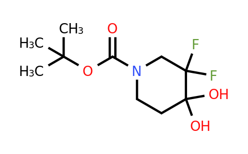 CAS 1067914-83-3 | 1-BOC-3, 3-Difluoro-4,4-(dihydroxy)piperidine