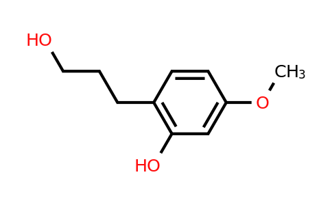 CAS 106800-26-4 | 2-(3-Hydroxypropyl)-5-methoxyphenol