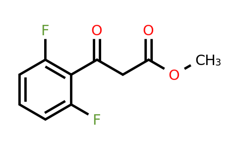 CAS 106816-08-4 | methyl 3-(2,6-difluorophenyl)-3-oxopropanoate