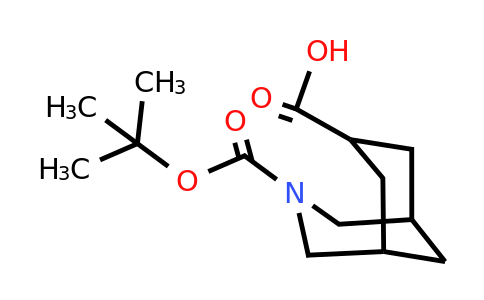 CAS 1068584-98-4 | 3-[(tert-Butoxy)carbonyl]-3-azabicyclo[3.3.1]nonane-7-carboxylic acid