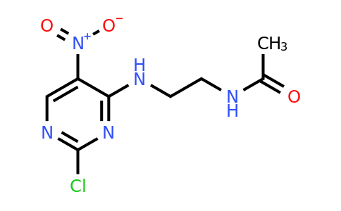 CAS 1068607-13-5 | N-(2-((2-Chloro-5-nitropyrimidin-4-yl)amino)ethyl)acetamide