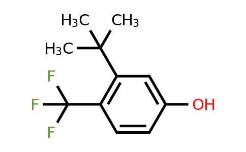 CAS 106877-50-3 | 3-Tert-butyl-4-(trifluoromethyl)phenol