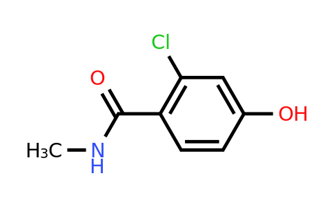 CAS 1069122-86-6 | 2-Chloro-4-hydroxy-N-methylbenzamide