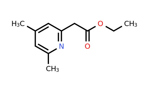 CAS 106932-12-1 | Ethyl (4,6-dimethylpyridin-2-YL)acetate