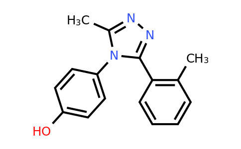CAS 1069473-56-8 | 4-[3-methyl-5-(2-methylphenyl)-4H-1,2,4-triazol-4-yl]phenol