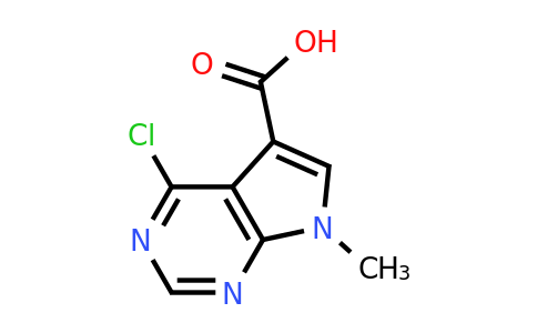 CAS 1069473-61-5 | 4-chloro-7-methyl-7H-pyrrolo[2,3-d]pyrimidine-5-carboxylic acid