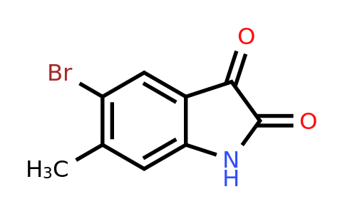 CAS 106976-23-2 | 5-Bromo-6-methylindoline-2,3-dione