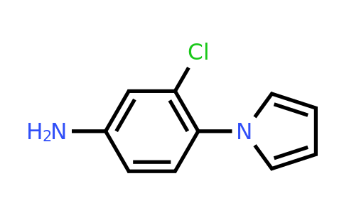 CAS 106981-50-4 | 3-Chloro-4-(1H-pyrrol-1-yl)aniline