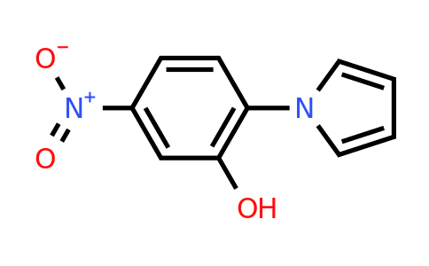 CAS 106981-64-0 | 5-Nitro-2-(1H-pyrrol-1-yl)phenol