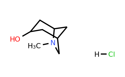 exo-6-methyl-6-azabicyclo[3.2.1]octan-3-ol;hydrochloride
