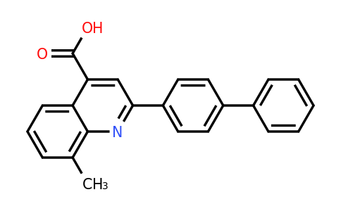 CAS 107027-46-3 | 2-([1,1'-Biphenyl]-4-yl)-8-methylquinoline-4-carboxylic acid