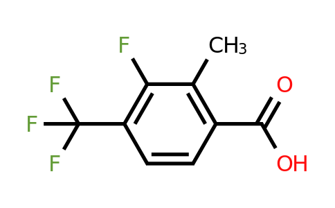 CAS 1070761-76-0 | 3-fluoro-2-methyl-4-(trifluoromethyl)benzoic acid